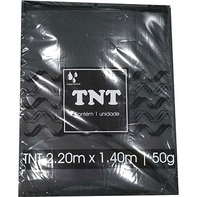 TNT preto 2,20x1,4m Ouro Branco PT 1 UN