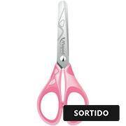 Tesoura escolar sem ponta Essencials Soft 13 cm cores pastéis cores sortidas 464411 Maped - BT 1 UN Tesoura escolar sem ponta Essencials Soft 13 cm cores pastéis cores sortidas 464411 Maped - BT 1 UN