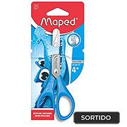 Tesoura escolar sem ponta 13cm Essentials 464410 Maped - BT 1 UN Tesoura escolar sem ponta 13cm Essentials 464410 Maped - BT 1 UN