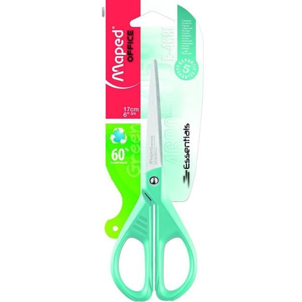 Tesoura essentials Green 17cm 468011 Maped BT 1 UN