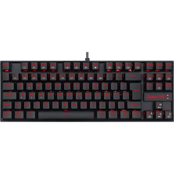 Teclado USB Gamer mecânico Kumara preto K552-2 Redragon CX 1 UN Teclado USB Gamer mecânico Kumara preto K552-2 Redragon CX 1 UN