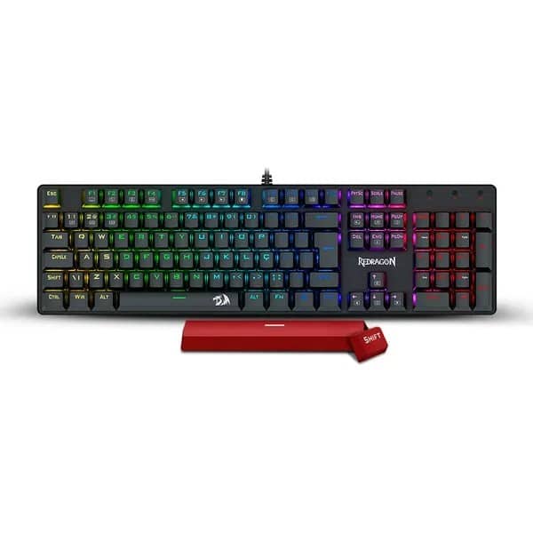 Teclado USB Gamer mecânico Sindri K671 Redragon CX 1 UN Teclado USB Gamer mecânico Sindri K671 Redragon CX 1 UN