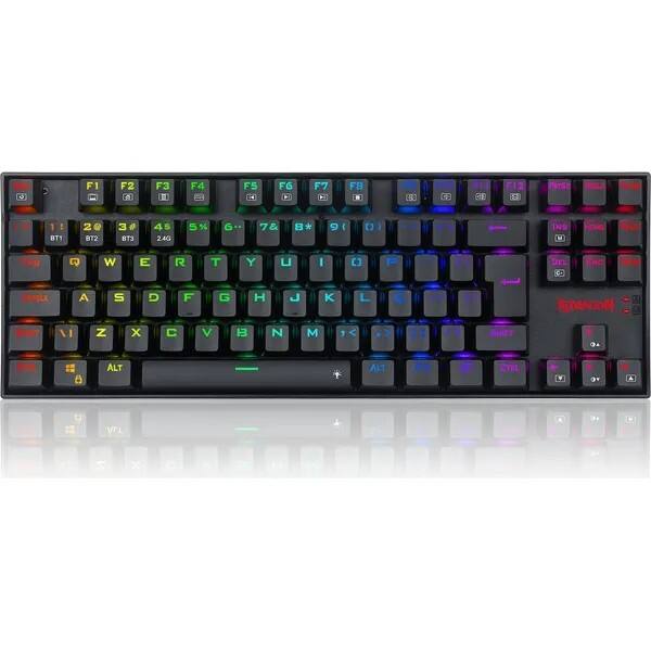 Teclado Gamer s/fio bluet. mecânico Kumara Pro pt K552 Redragon CX 1 UN