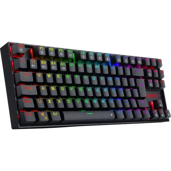 Teclado Gamer s/fio bluet. mecânico Kumara Pro pt K552 Redragon CX 1 UN