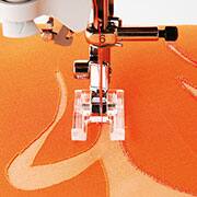 Calcador p/patch aplique em Plástico SA147 Brother PT 1 UN