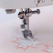 Calcador aberto p/ máquina de costura SA146 Brother UN 1 UN