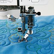 Calcador para quilting livre metal aberto SA187 Brother UN 1 UN