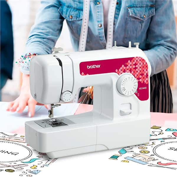 Máquina de Costura  mecânica com 14 pontos, 110v, VX1445BR, Brother - CX 1 UN