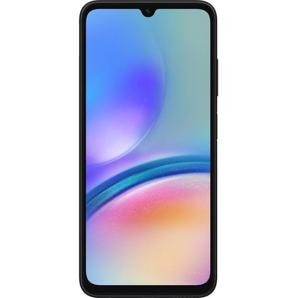 Smartphone Galaxy A05s Android 14, 128GB de Armazenamento, Câmera Selfie de 13MP, Câmera Tripla Traseira 50MP + 2MP + 2MP, Tela Infinita de 6.7", Dual Chip, Preto, Samsung - CX 1 UN