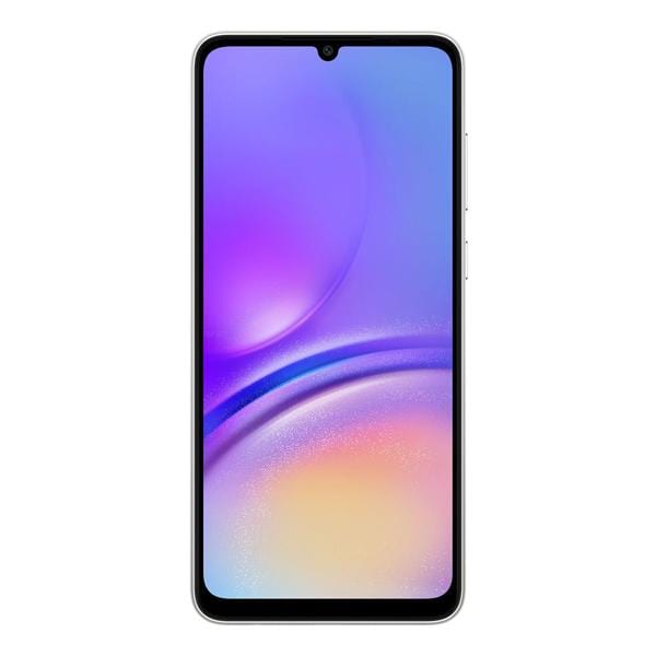 Smartphone Galaxy A05, Android 14, 128GB de Armazenamento, Câmera Selfie de 8MP, Câmera Dupla Traseira 50MP + 2MP, Tela Infinita de 6.7", Dual Chip, Prata, Samsung - CX 1 UN