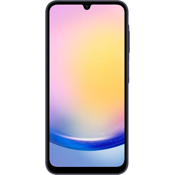 Smartphone Galaxy A25, Android 14, 256GB de Armazenamento, Câmera Selfie de 13MP, Câmera Tripla Traseira 50MP + 8MP + 2MP, Tela Infinita de 6.5", Dual Chip, Azul escuro, A256E, Samsung - CX 1 UN