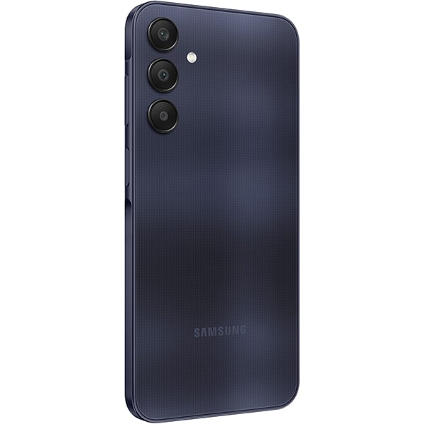 Smartphone Galaxy A25, Android 14, 256GB de Armazenamento, Câmera Selfie de 13MP, Câmera Tripla Traseira 50MP + 8MP + 2MP, Tela Infinita de 6.5", Dual Chip, Azul escuro, A256E, Samsung - CX 1 UN