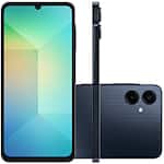 Smartphone Galaxy A06, Android 14, 128GB de Armazenamento, Câmera Selfie de 8MP, Câmera Dupla Traseira 50MP + 2MP, Tela Infinita de 6.7", Dual Chip, Azul escuro, A065M, Samsung - CX 1 UN