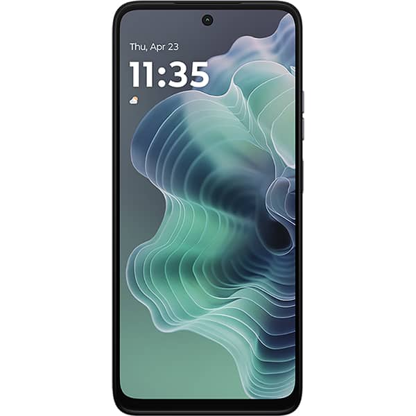 Smartphone Moto G35, Android 15, 128GB de Armazenamento, Câmera Frontal de 16MP, Câmera Traseira 50MP + 8MP, Tela 6.7", Grafite, Motorola - CX 1 UN