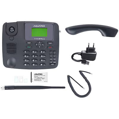 Telefone fixo celular, 4G, Wi-fi, Bivolt, CA-42SX4G, Aquario - 1 UN