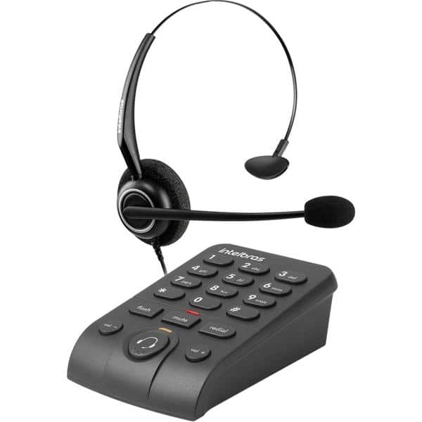 Telefone c/headset HSB50 Intelbras CX 1 UN