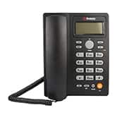 Telefone Fixo Capta Sta, Identificador de Chamada, Espera com Musica, Viva Voz, Preto, Ibratele - CX 1 UN