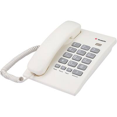 Telefone mesa branco 04567 Ibratele CX 1 UN