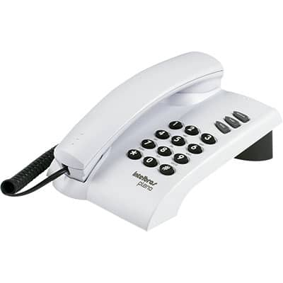 Telefone de mesa pleno c/chave cinza artico Intelbras CX 1 UN