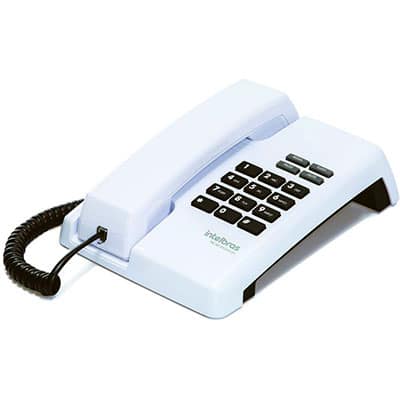 Telefone de mesa premium branco TC50 Intelbras PT 1 UN