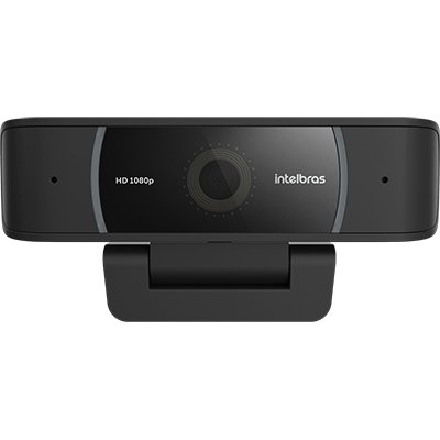 Webcam Intelbras CAM-1080p USB, FHD 1080p com Microfone Embutido Beamforming e Proteção de privacidade para gravações em vídeo widescreen - CX 1 UN