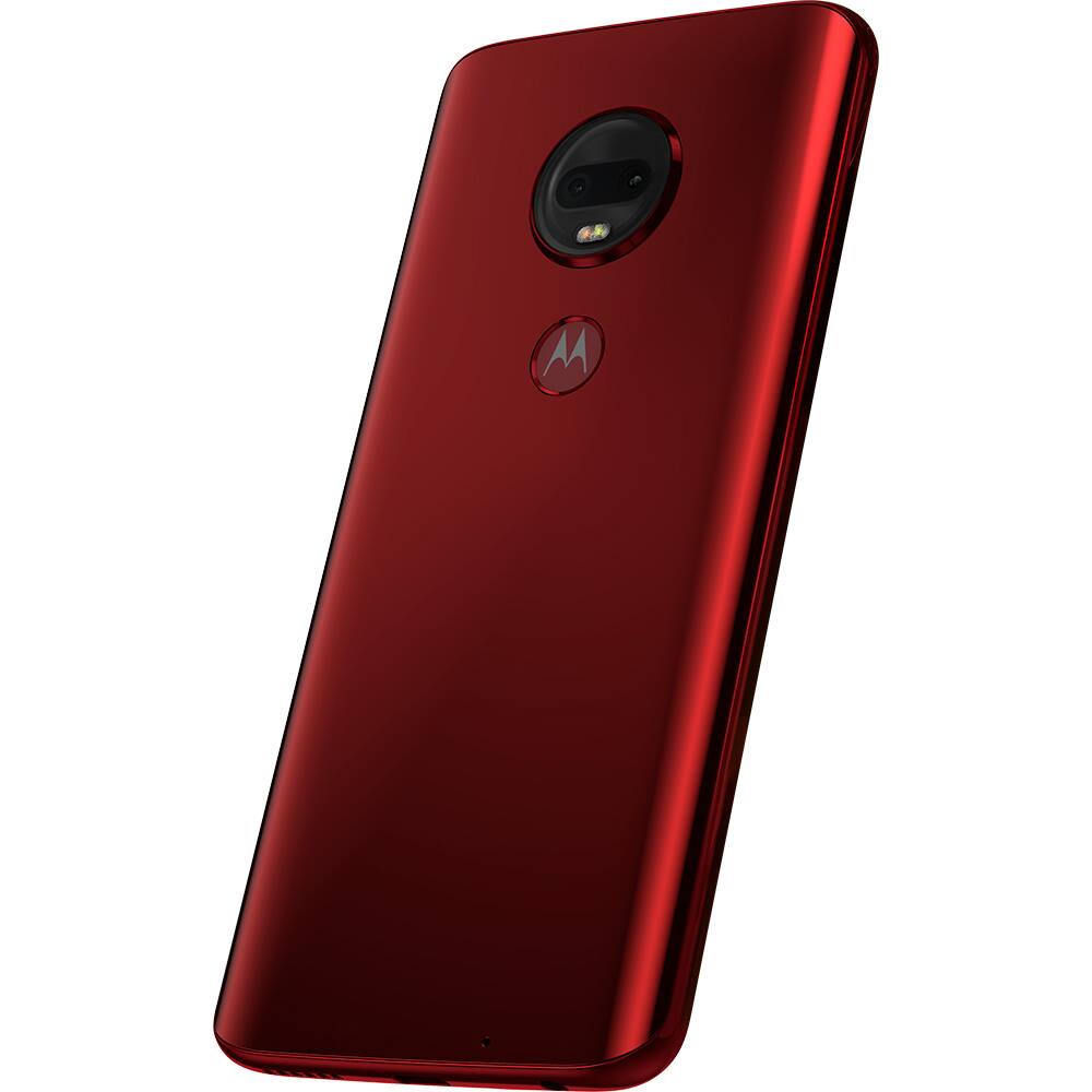 Motorola Moto G7 Plus XT1965 64GB Deep Indigo, Bloccato Claro, Usato Con Graffi Visibili