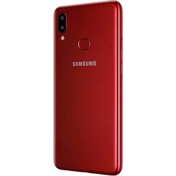 Smartphone Galaxy A10S A107M, Android 9, Armazenamento de 32GB, Câmera Frontal de 8MP, Câmera Traseira Dupla de 13MP + 2MP, Tela de 6.2", Vermelho - Samsung CX 1 UN