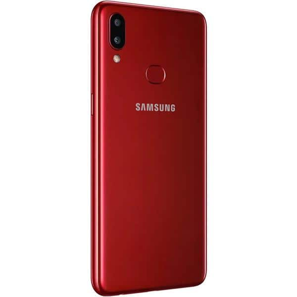 Smartphone Galaxy A10S A107M, Android 9, Armazenamento de 32GB, Câmera Frontal de 8MP, Câmera Traseira Dupla de 13MP + 2MP, Tela de 6.2", Vermelho - Samsung CX 1 UN