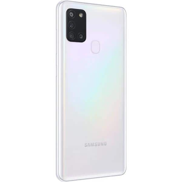 Smartphone Galaxy A21s A217M, Android 10, 64GB de Armazenamento, Câmera Frontal de 13MP, Câmera Traseira Quádrupla de 48MP + 8MP + 2MP + 2MP, Tela de 6.5", Branco - Samsung CX 1 UN