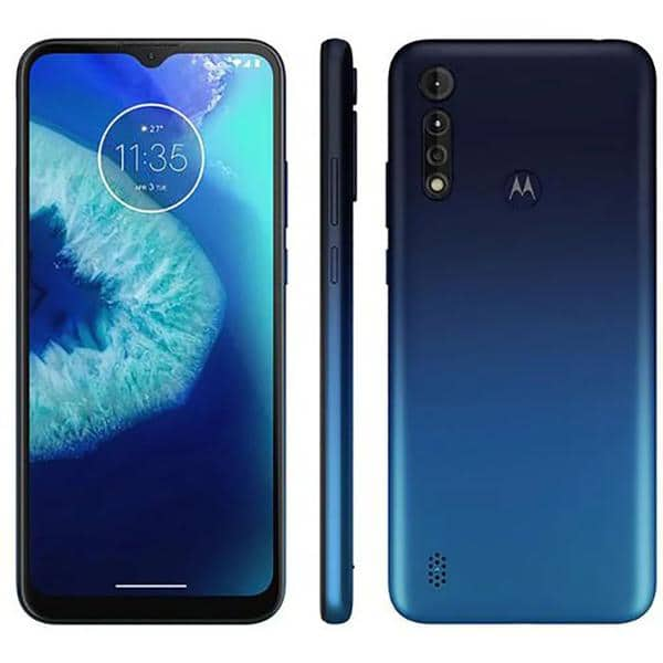 Smartphone Moto G8 XT2055-2, Android 9, 64GB de Armazenamento, Câmera Frontal de 8MP, Câmera Traseira Dupla de 16MP + 2MP, Tela 6.5, Azul navy - Motorola CX 1 UN