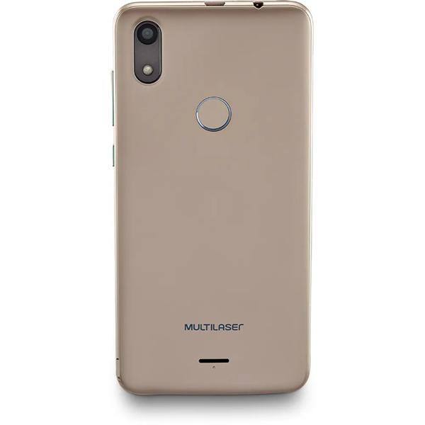 Smartphone Multi F Pro, 16GB, Câmera de 5mp, tela de 5.5", Dourado, P9119, Multi - CX 1 UN