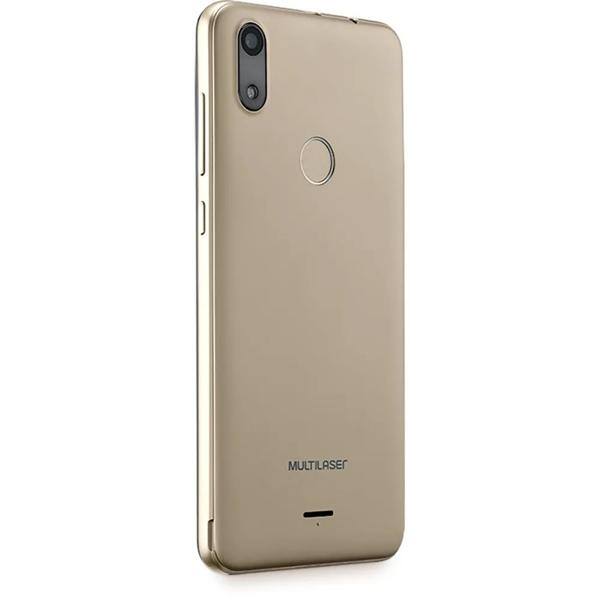 Smartphone Multi F Pro, 16GB, Câmera de 5mp, tela de 5.5", Dourado, P9119, Multi - CX 1 UN