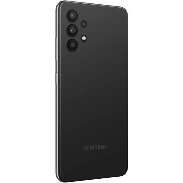 Smartphone Galaxy A32,  Android11, 128GB de Armazenamento, Câmera Frontal de 20MP, Câmera Quadrupla de  64MP + 8MP + 5MP + 5MP, Tela de 6.4", Preto, A325M, Samsung CX 1 UN