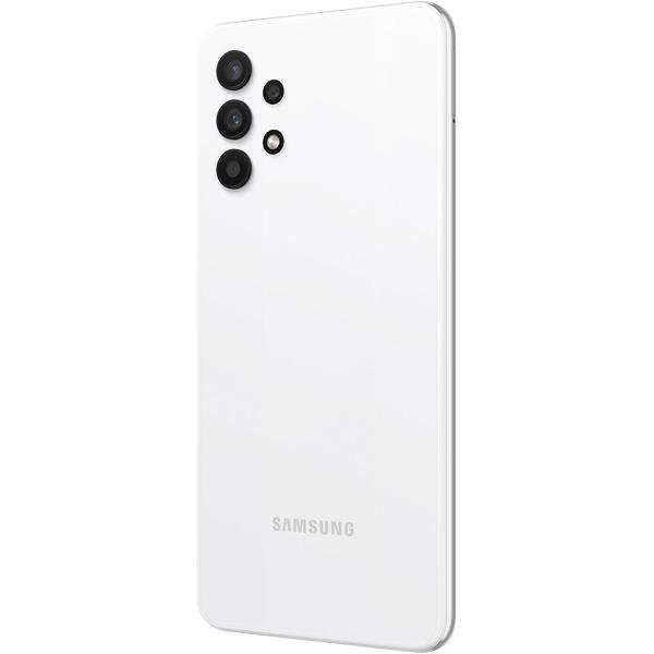 Smartphone Galaxy A32,  Android11, 128GB de Armazenamento, Câmera Frontal de 20MP, Câmera Quadrupla de  64MP + 8MP + 5MP + 5MP, Tela de 6.4", Branco, A325M, Samsung - CX 1 UN