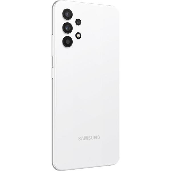 Smartphone Galaxy A32,  Android11, 128GB de Armazenamento, Câmera Frontal de 20MP, Câmera Quadrupla de  64MP + 8MP + 5MP + 5MP, Tela de 6.4", Branco, A325M, Samsung - CX 1 UN