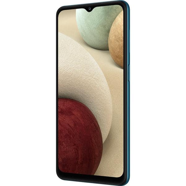 Smartphone Galaxy A12  SM-A125M, Android 10, 64GB de Armazenamento, Câmera Frontal de 8MP, Câmera Traseira Quádrupla de 48MP + 5MP + 2MP + 2MP, Tela 6.5, Azul - Samsung CX 1 UN