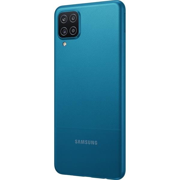 Smartphone Galaxy A12  SM-A125M, Android 10, 64GB de Armazenamento, Câmera Frontal de 8MP, Câmera Traseira Quádrupla de 48MP + 5MP + 2MP + 2MP, Tela 6.5, Azul - Samsung CX 1 UN