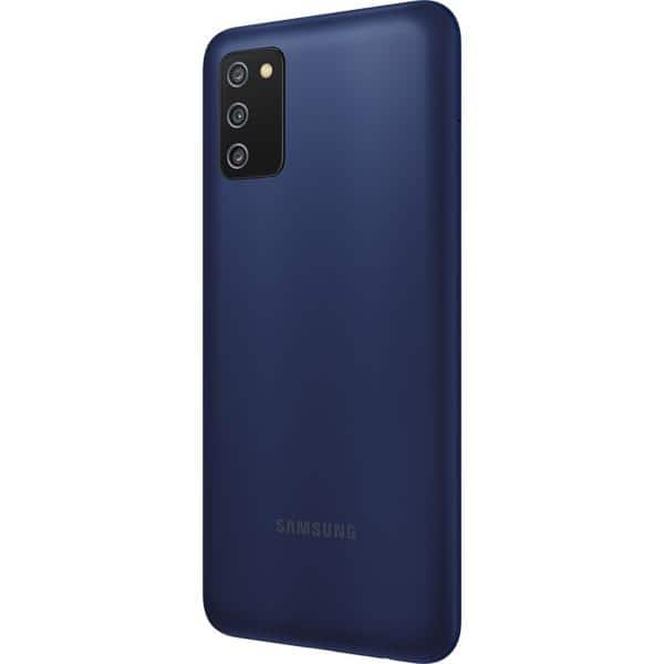 Smartphone Galaxy A03s,  Android 11, 64GB de Armazenamento, Câmera Frontal de 5MP, Câmera Traseira Tripla de 13MP + 2MP +  2MP, Tela de 6.5", Azul, SM-A037M, Samsung - CX 1 UN