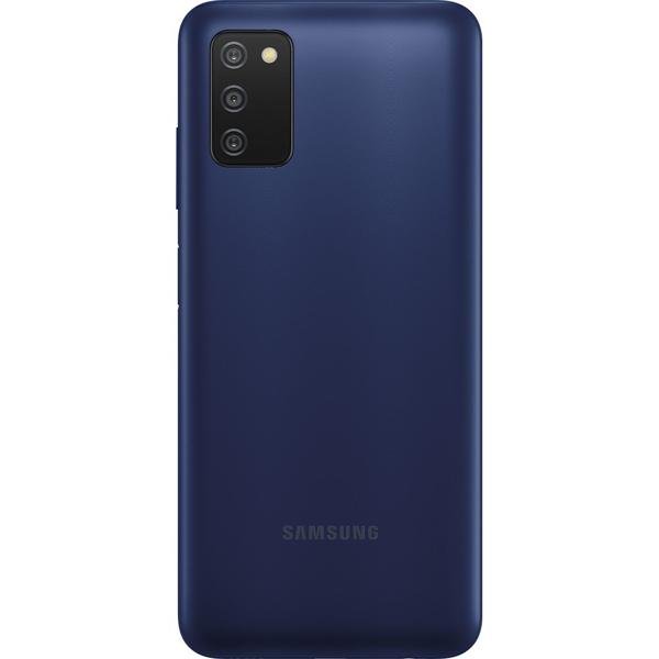 Smartphone Galaxy A03s,  Android 11, 64GB de Armazenamento, Câmera Frontal de 5MP, Câmera Traseira Tripla de 13MP + 2MP +  2MP, Tela de 6.5", Azul, SM-A037M, Samsung - CX 1 UN