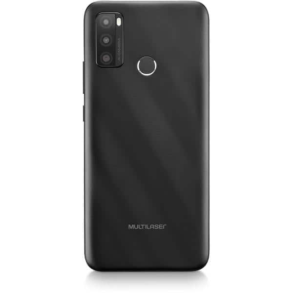 Smartphone Multi G Max 2, 64GB de Armazenamento, Câmera Frontal de 5MP, Câmera Traseira de 8MP, Tela de 6.5", Preto, P9156 - CX 1 UN