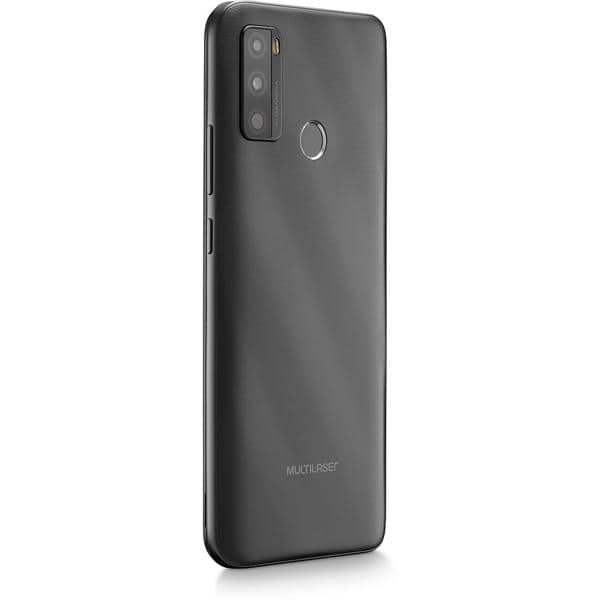 Smartphone Multi G Max 2, 64GB de Armazenamento, Câmera Frontal de 5MP, Câmera Traseira de 8MP, Tela de 6.5", Preto, P9156 - CX 1 UN