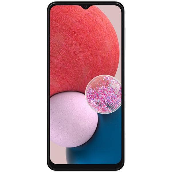 Smartphone Galaxy A13, Android 12, 128GB, Tela 6.6", Câmera frontal de 8MP, Câmera traseira Quádrupla de 50MP + 5MP + 2MP + 2MP, Branco, A135A13, Samsung - CX 1 UN