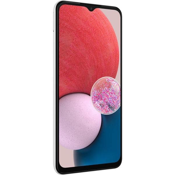 Smartphone Galaxy A13, Android 12, 128GB, Tela 6.6", Câmera frontal de 8MP, Câmera traseira Quádrupla de 50MP + 5MP + 2MP + 2MP, Branco, A135A13, Samsung - CX 1 UN