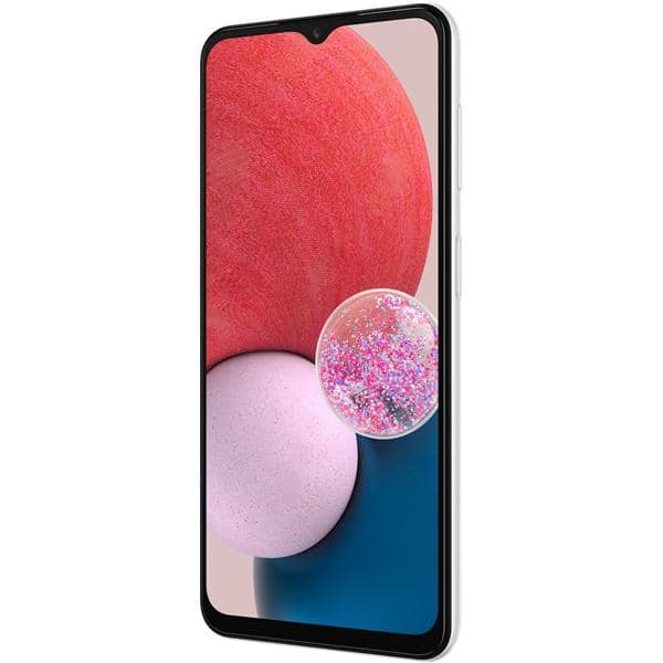 Smartphone Galaxy A13, Android 12, 128GB, Tela 6.6", Câmera frontal de 8MP, Câmera traseira Quádrupla de 50MP + 5MP + 2MP + 2MP, Branco, A135A13, Samsung - CX 1 UN