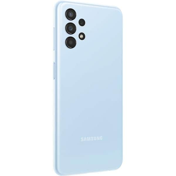 Smartphone Galaxy A13, Android 12, 128GB, Tela 6.6", Câmera frontal de 8MP, Câmera traseira quádrupla de 50MP + 5MP + 2MP + 2MP, Azul, A135A13, Samsung - CX 1 UN