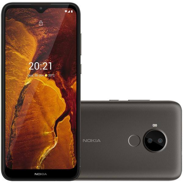 Smartphone Nokia C30 Android 11, 64GB de Armazenamento, Câmera Frontal de 5MP, Câmera Traseira 13MP + 2MP, Tela de 6.82", Dark Grey, NK043, Nokia - CX 1 UN