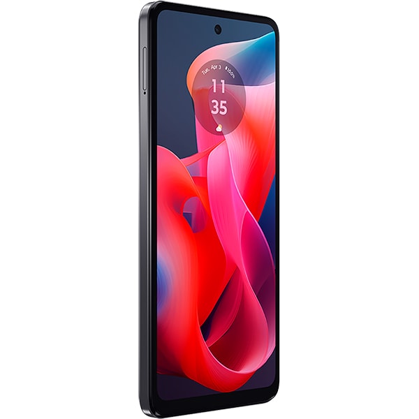 Smartphone Moto G24, XT2423, Android 14, 128GB de Armazenamento, Câmera Frontal de 8MP, Câmera Traseira 50MP + 2MP, Tela 6.6", Grafite, Motorola - CX 1 UN