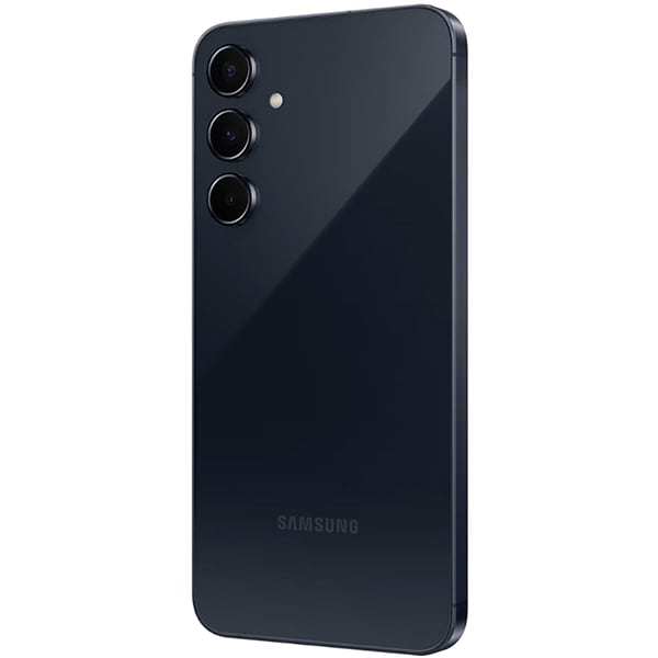 Smartphone Galaxy A55 Android 14, 128GB de Armazenamento, Câmera Selfie de 32MP, Câmera Tripla Traseira 50MP + 12MP + 5MP, Tela Infinita de 6.6", Dual Chip, Azul escuro, Samsung - CX 1 UN