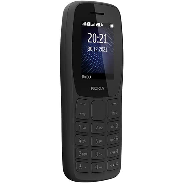 Telefone celular NK093, Dual Chip, tela de 1,8" polegadas, Preto, Nokia - CX 1 UN