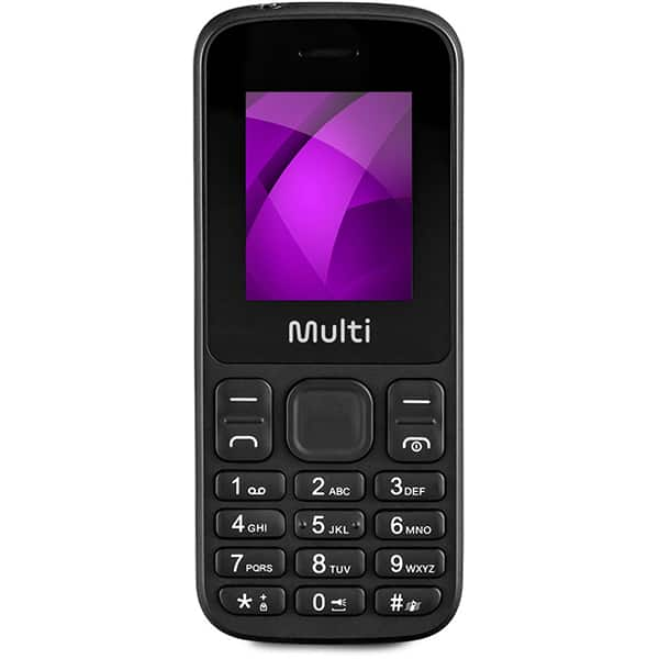 Telefone celular Up, Dual Chip 4g, tela de 1,7" polegadas, Preto, P9139, Multi - CX 1 UN